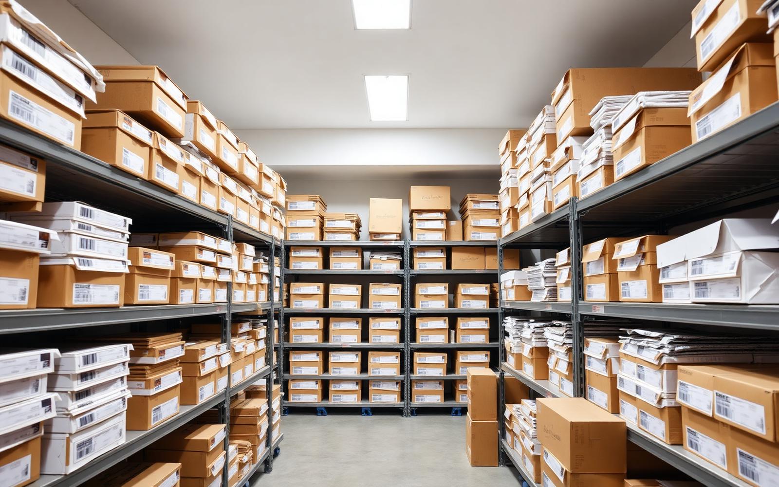 Retail Shipping packaging context